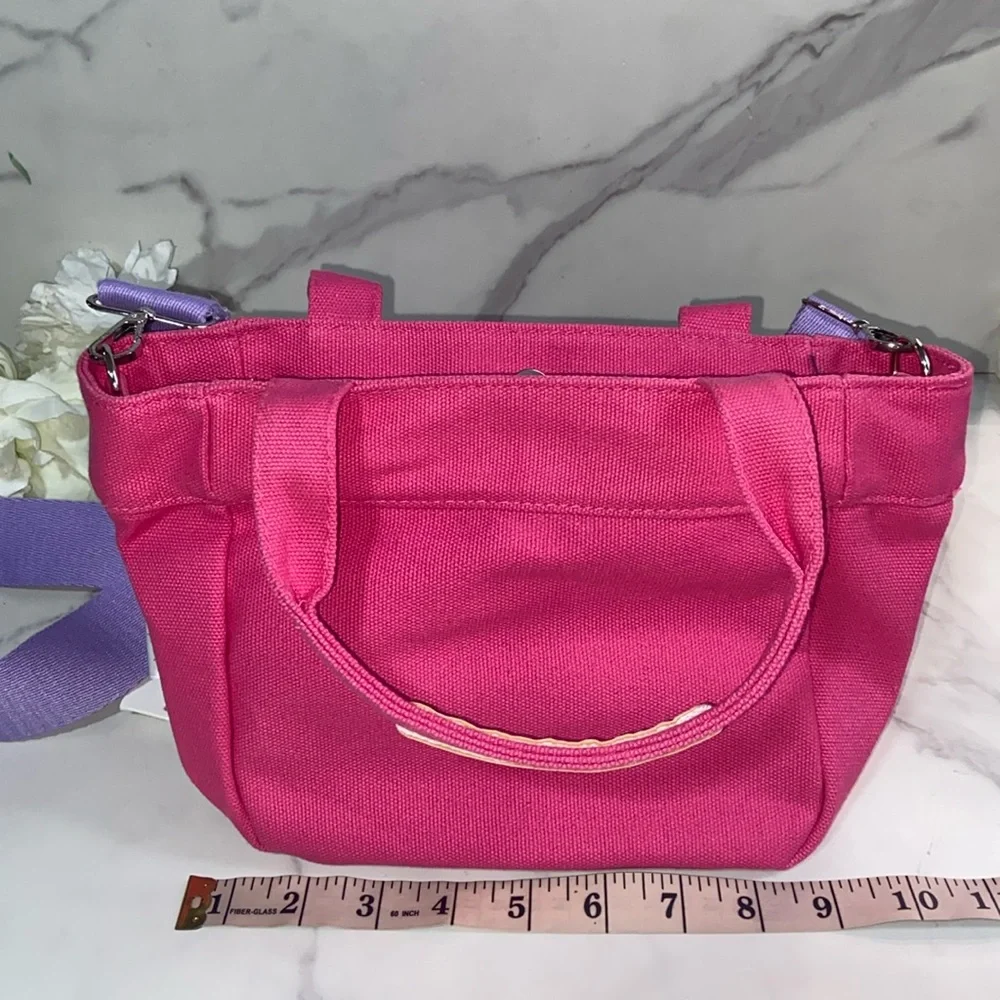 NWT Peanuts Sally Brown Pink Purse Hand & Crossbody Strap - Picture 13 of 17